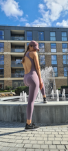 Load image into Gallery viewer, Jumpsuit Yoga Fitness plum sexy back & front