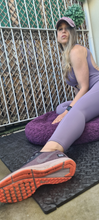 Load image into Gallery viewer, Jumpsuit Yoga Fitness plum sexy back & front