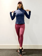 Load image into Gallery viewer, Running yoga fitness zip soft second skin jacket