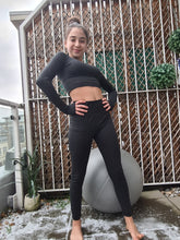 Load image into Gallery viewer, Fitness long sleeve Set