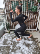 Load image into Gallery viewer, Fitness long sleeve Set